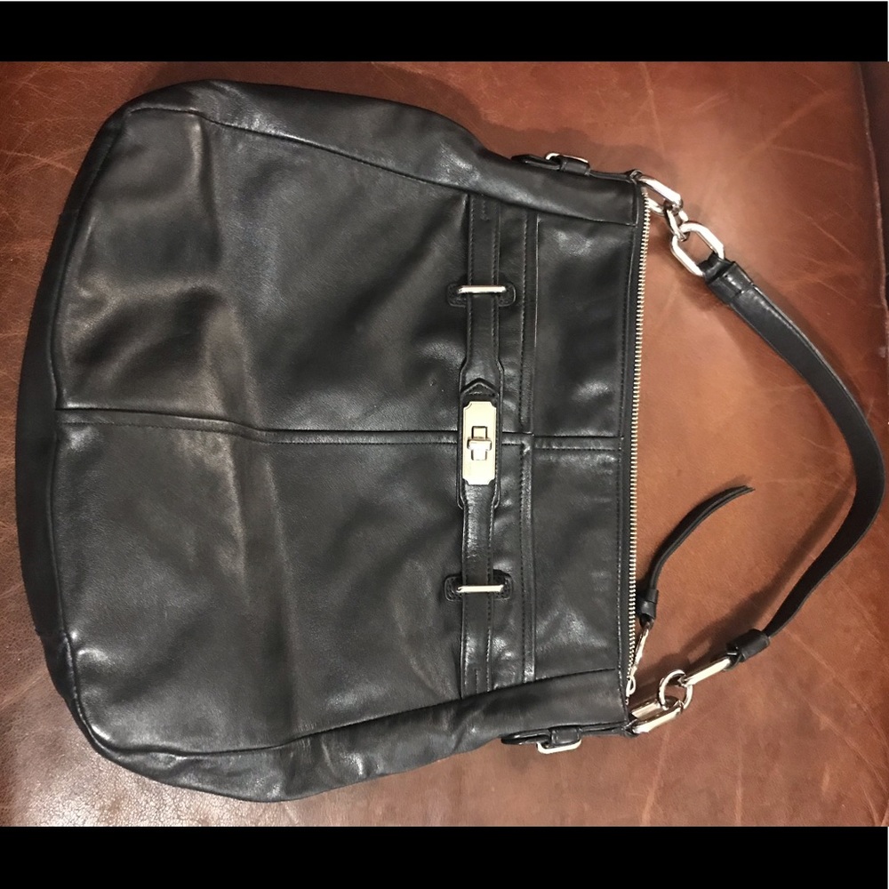 Black coach purse